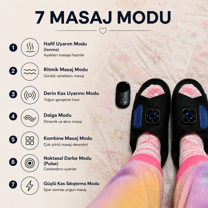 Melvina™ EMS Ayak Masaj Terliği