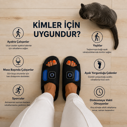 Melvina™ EMS Ayak Masaj Terliği
